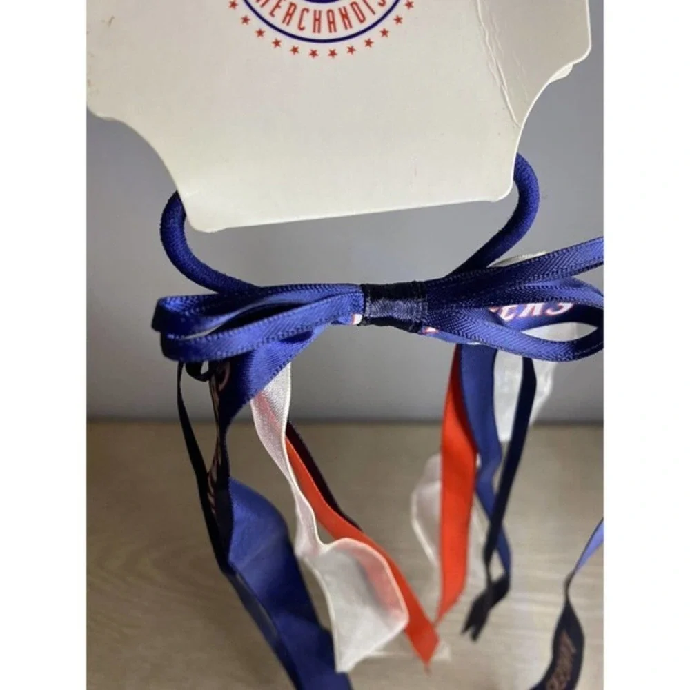 MLB Texas Rangers Hair Scrunchie Accessory Ponytail Holder NWT Official Licensed